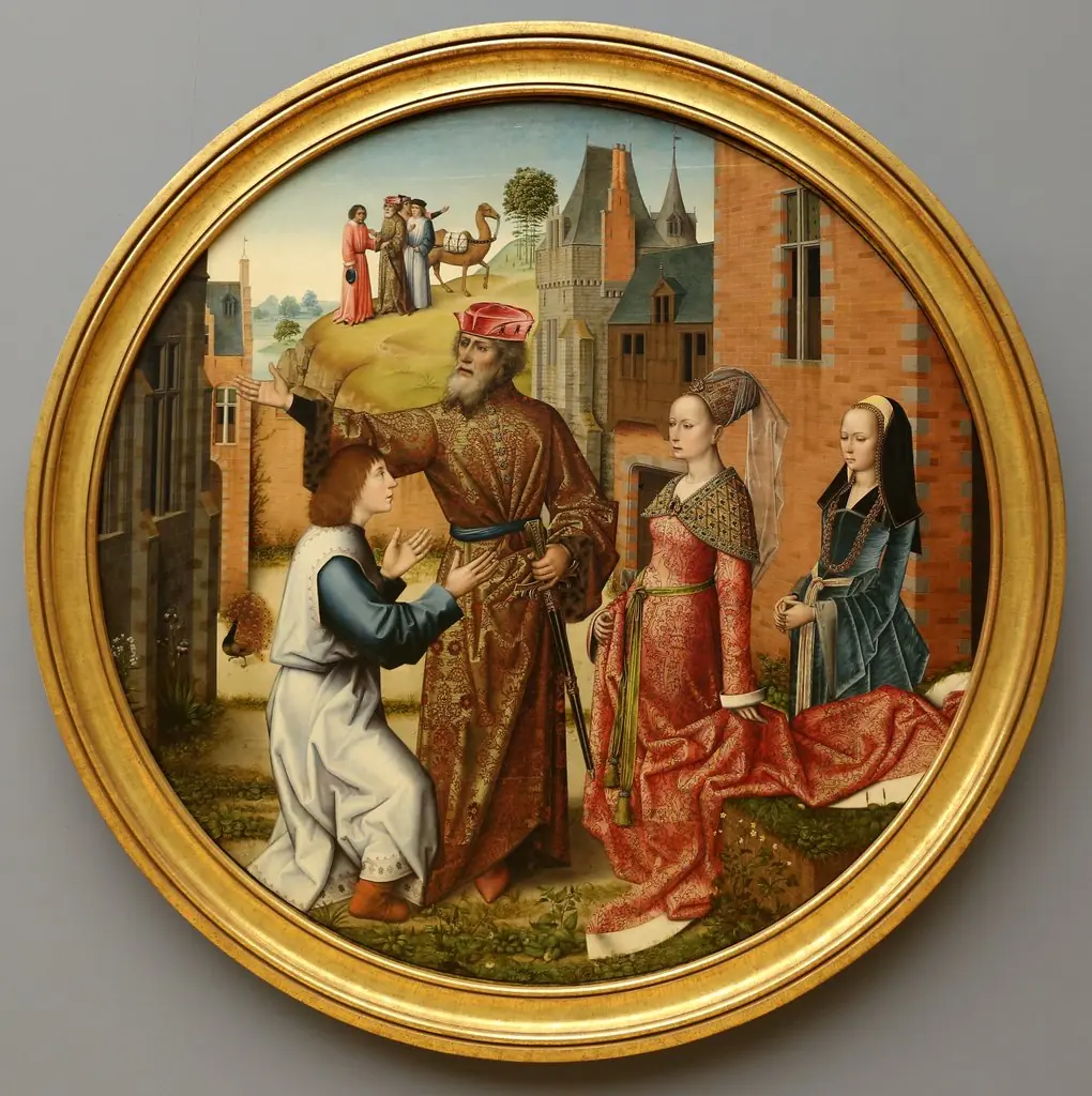 Potiphar Names Joseph Administrator, by Master of Affligem