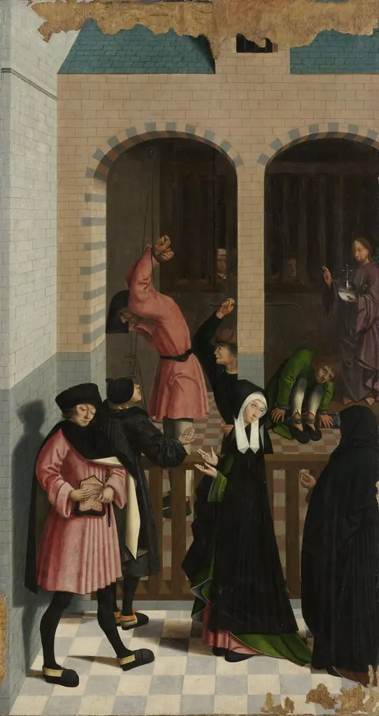 The Seven Works of Mercy, by Master of Alkmaar