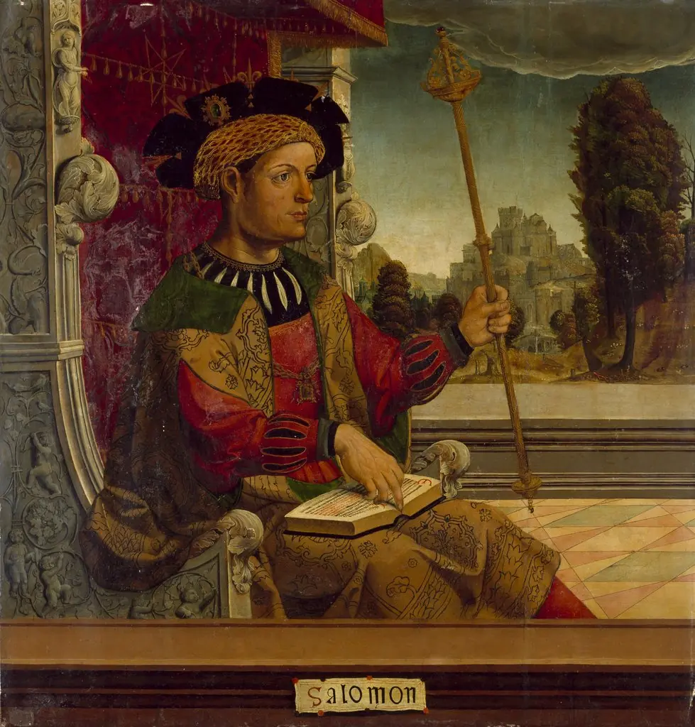 Salomón, by Master of Becerril