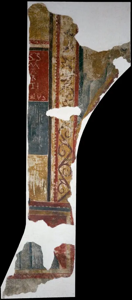 Inscription S(ANCTV)S MARTINVS from Boí, by Master of Boí
