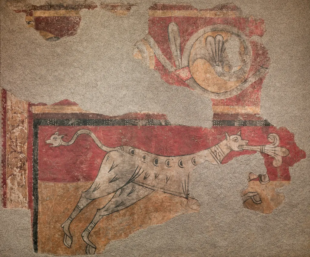 Quadruped with Fleur-de-lis from Boí, by Master of Boí, unspecified, 1100