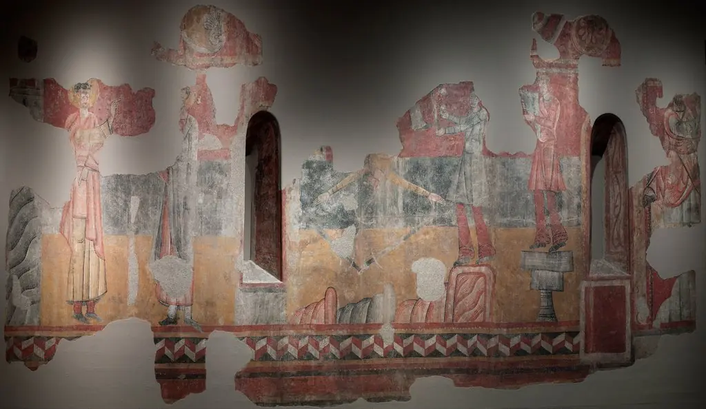 Saints and minstrels from Boí, by Master of Boí