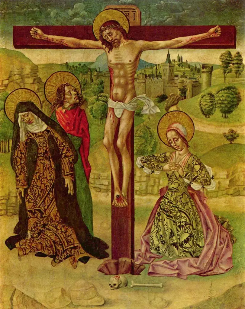 The Crucifixion, by Master of Budapest