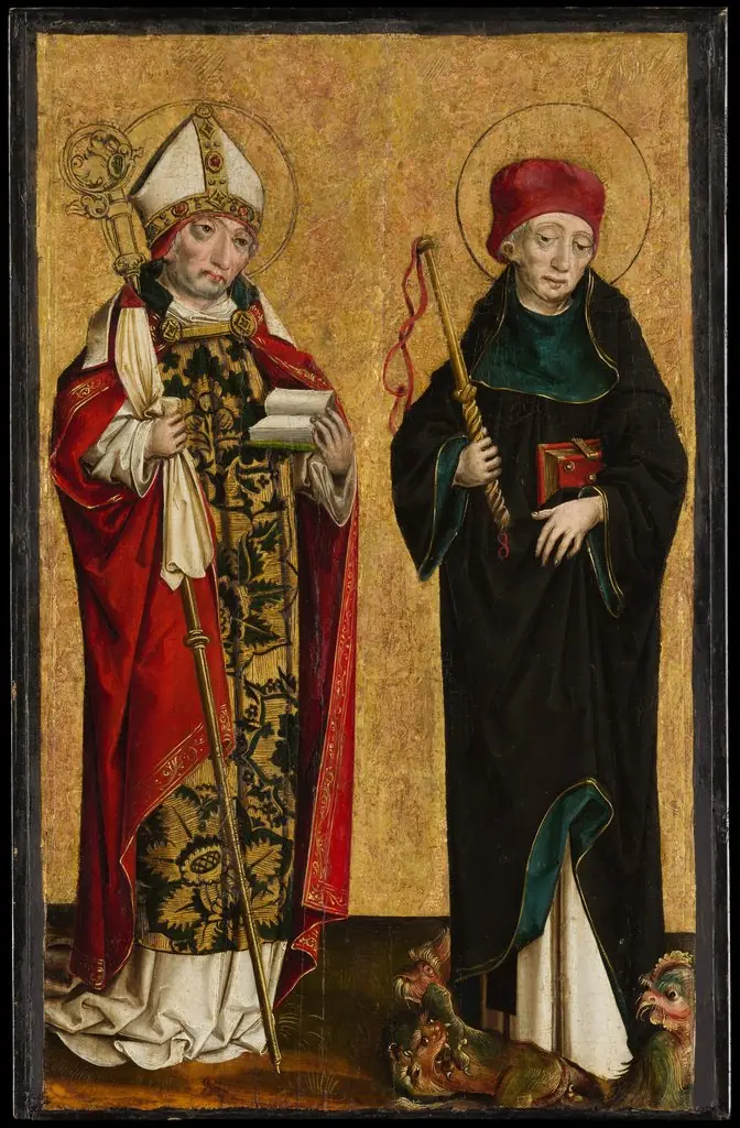 Saint Adalbert and Saint Procopius, by Master of Eggenburg