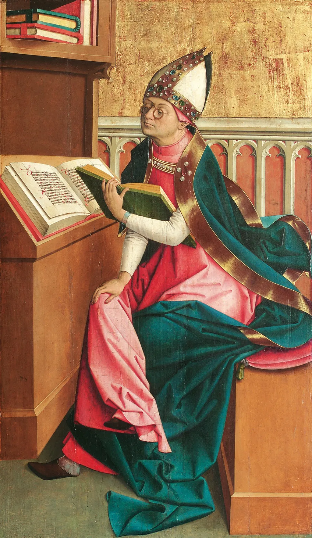 Hl. Augustinus, by Master of Großgmain, unspecified, 1500