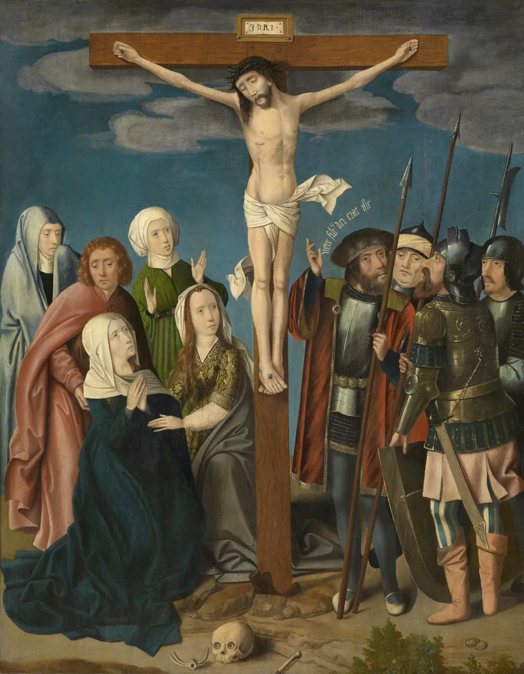 Calvary, by Master of Hoogstraeten, oil, 1500