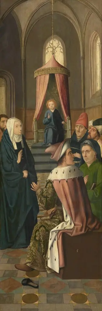 Christ's Dispute with the Doctors, by Master of Hoogstraeten