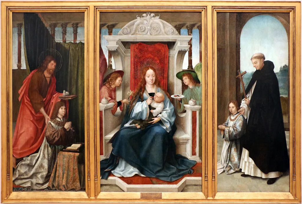 Triptych of the Princes, by Master of Lourinhã, unspecified, 1510