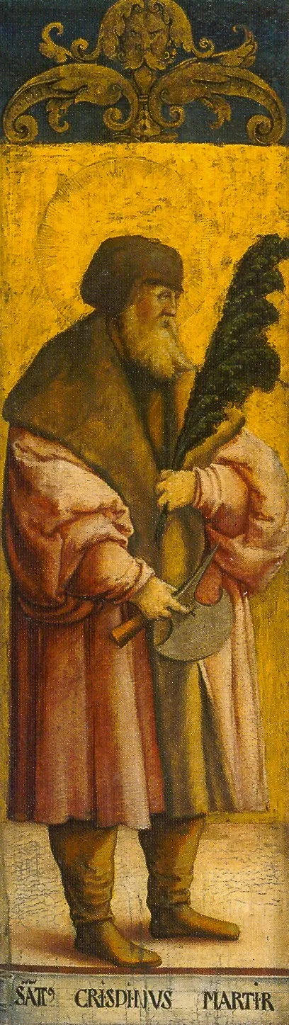 Der heilige Crispinus, by Master of Messkirch, paint, 1534