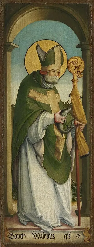 Saint Ulrich of Augsburg, by Master of Messkirch