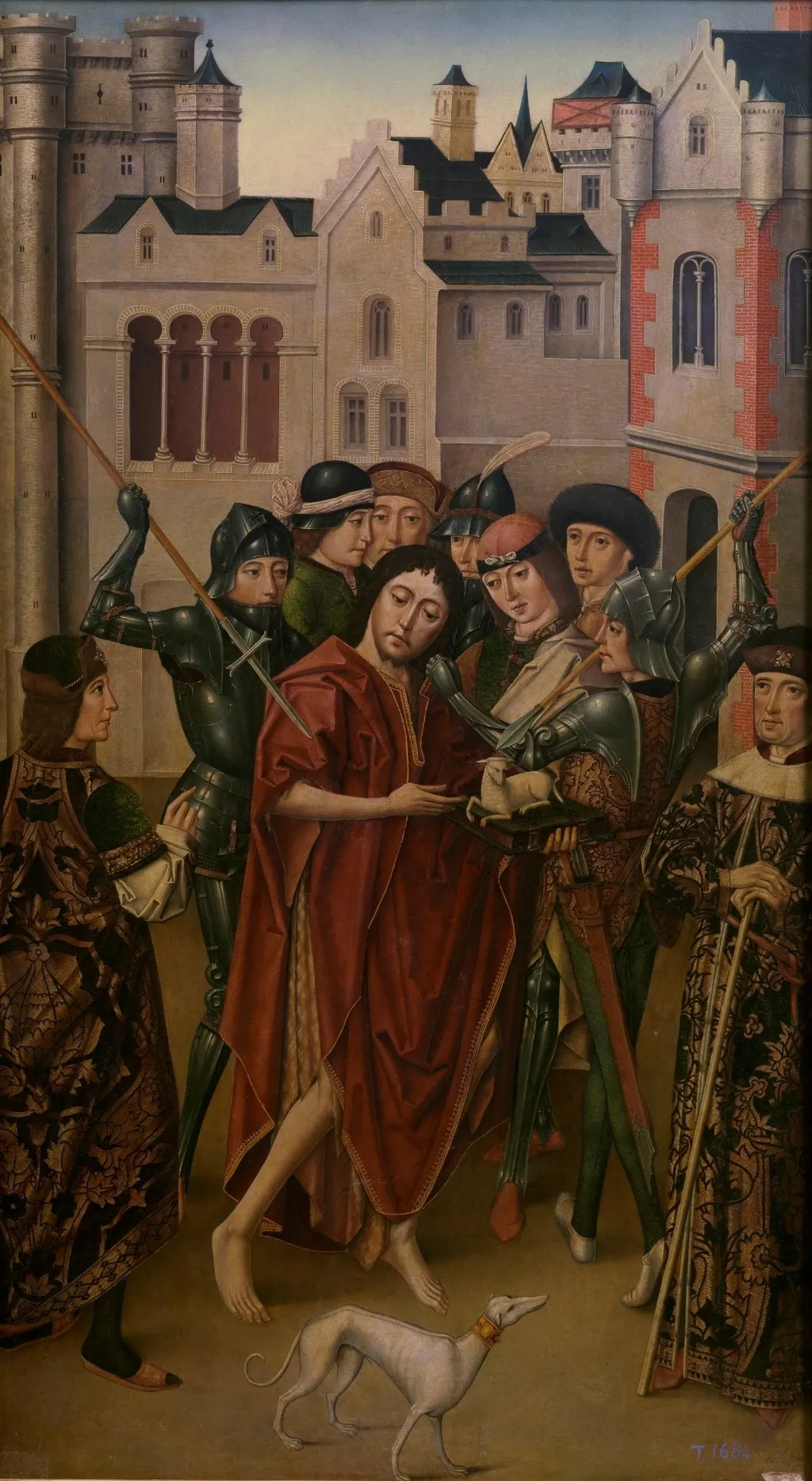 The Arrest of Saint John the Baptist, by Master of Miraflores, unspecified, 1496