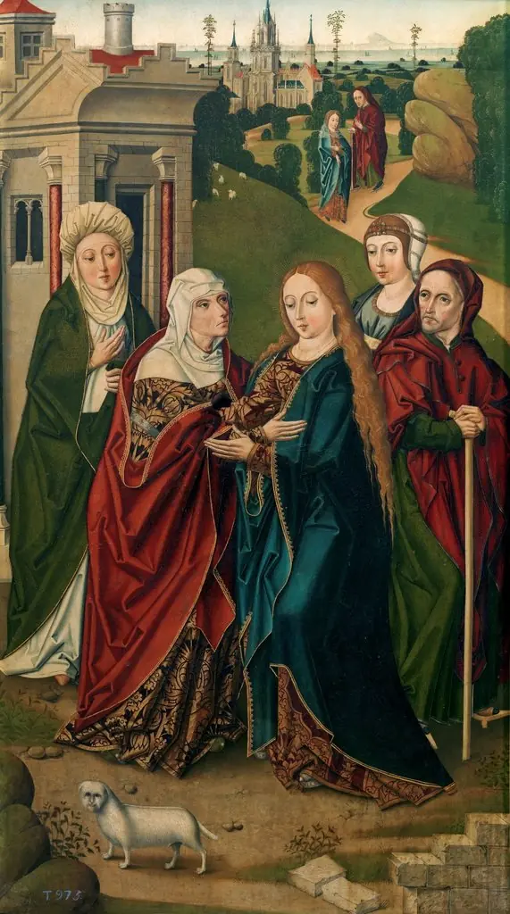 The Visitation, by Master of Miraflores