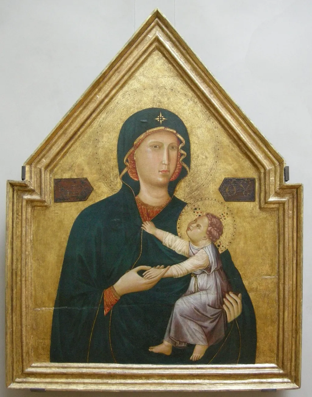 Madonna and Child, by Master of Saint Cecilia, unspecified, 1296