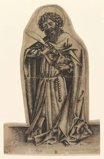 Saint Bartholomew, by Master of Saint John the Baptist