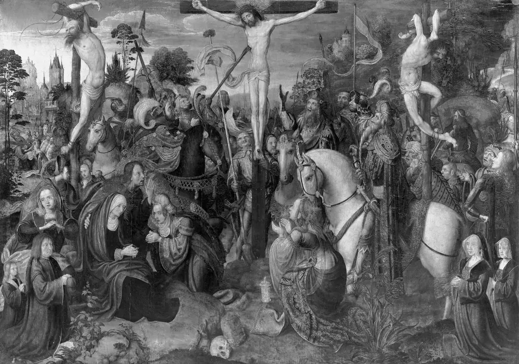 Crucifixion of Christ, by Master of Saint Severin