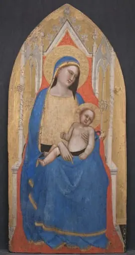 Madonna and Child Enthroned, by Master of San Lucchese