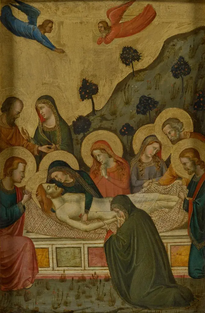 Entombment, by Master of San Martino alla Palma
