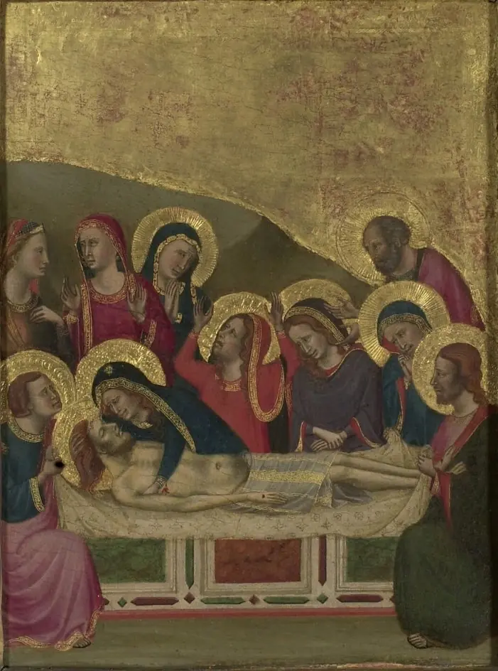 The Entombment, by Master of San Martino alla Palma