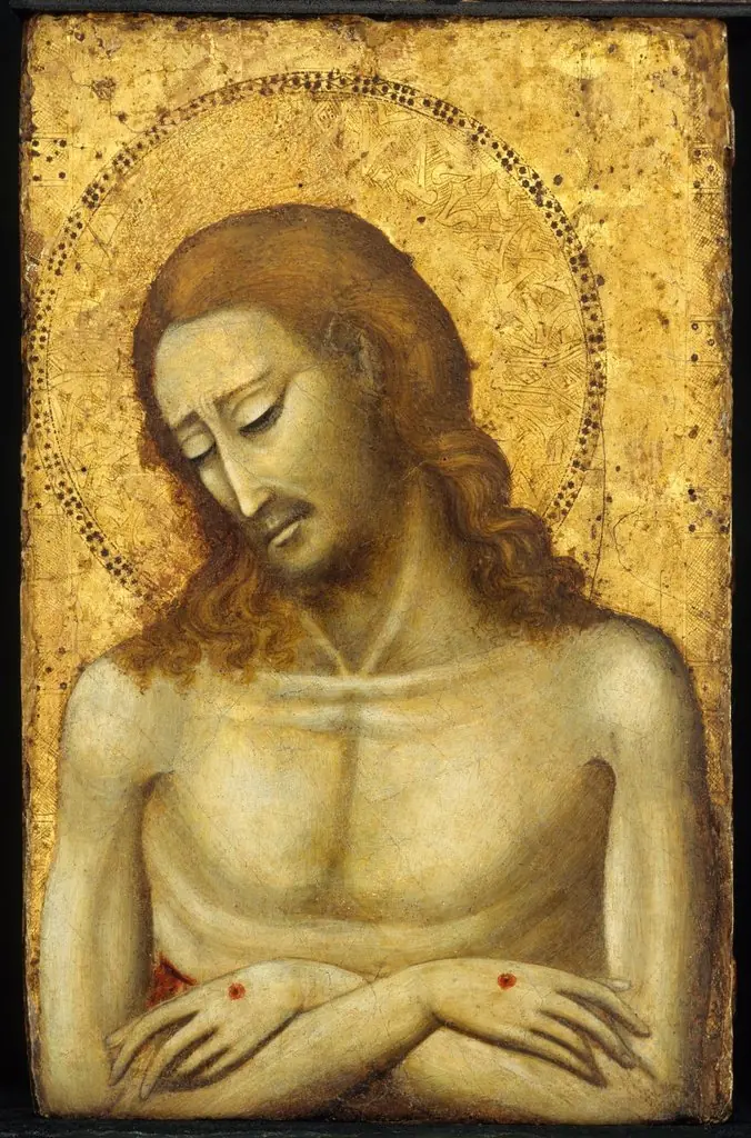 Man of Sorrows, by Master of San Pietro in Sylvis