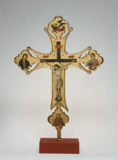Processional Cross, by Master of Santa Chiara