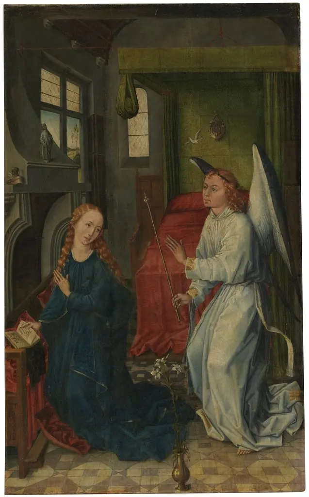 The Annunciation, by Master of Sopetrán