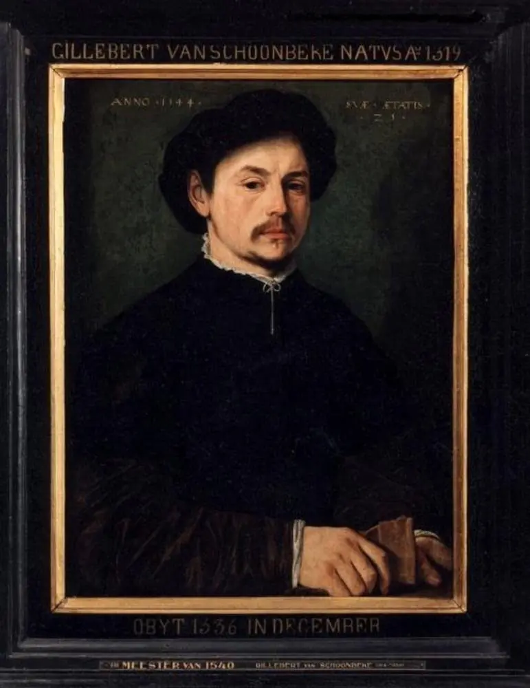 Portrait of Gilbert van Schoonbeke (1519-1556), by Master of the 1540s
