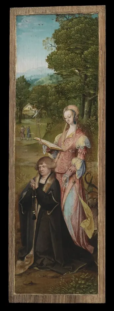 Saint Margaret of Antioch, by Master of the Antwerp Adoration