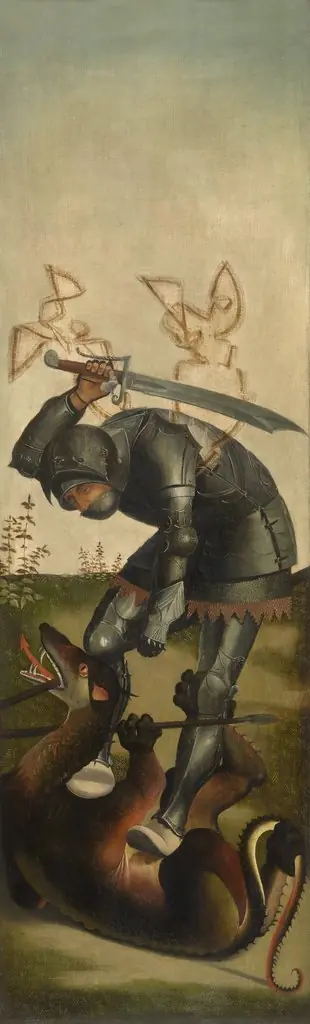 Saint George, by Master of the Antwerp Triptych of the Virgin