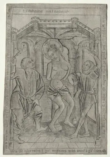 The Passion: The Flagellation, by Master of the Banderoles