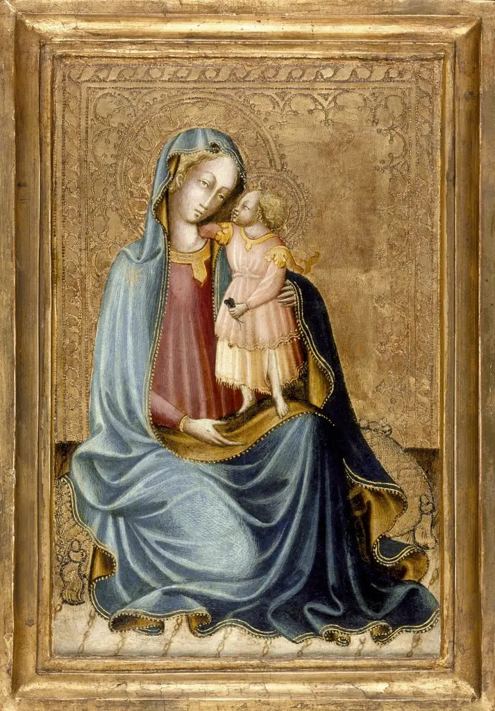 Madonna and Child, by Master of the Bargello Tondo