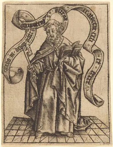 Saint Peter, by Master of the Berlin Passion