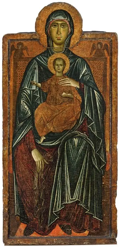 Maestà attributed to the Master of Bigallo
