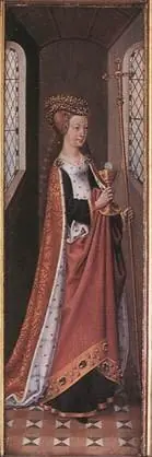 Personification of the Church (Ecclesia), by Master of the Bruges Legend of St. Ursula