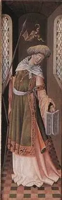 Personification of the Jewish Religion (Synagoga), by Master of the Bruges Legend of St. Ursula