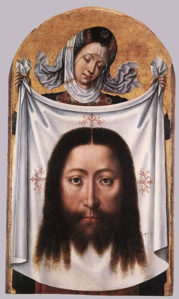 Saint Veronica with the Sudarium, by Master of the Bruges Legend of St. Ursula