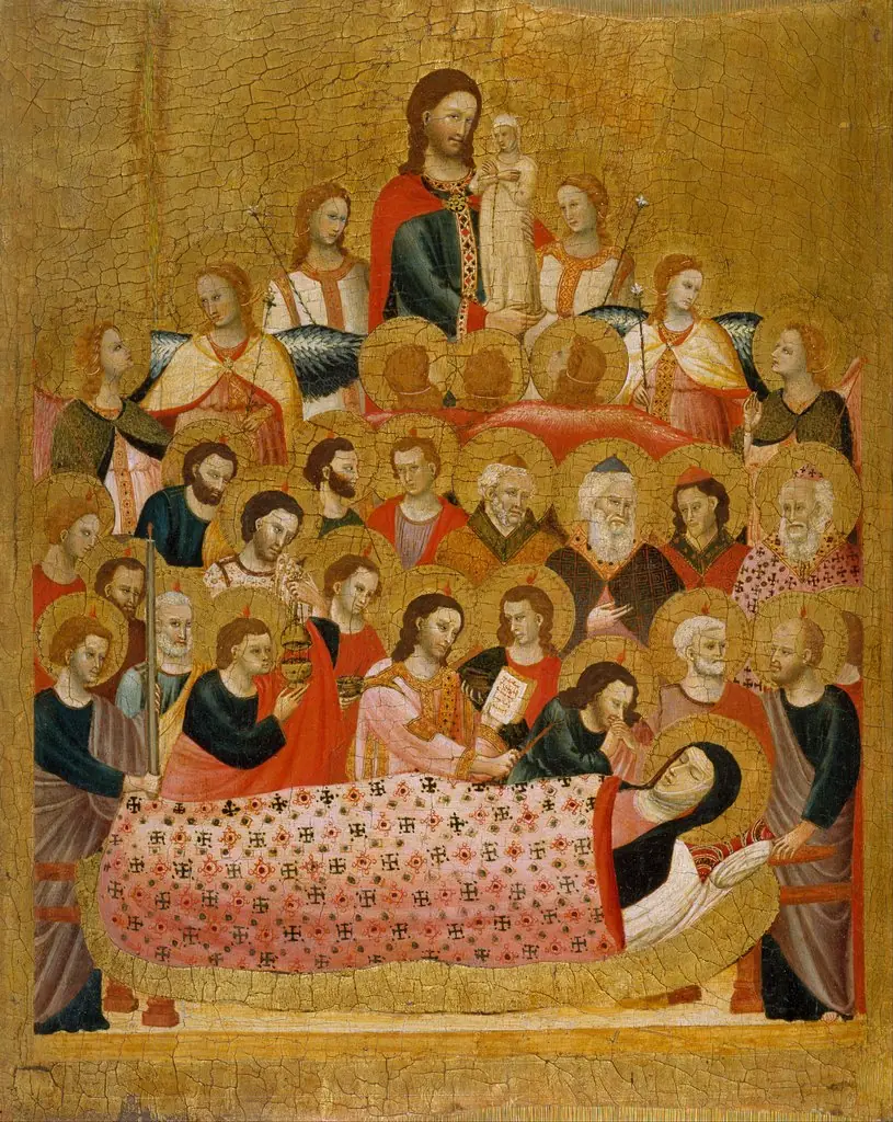 Dormition of the Virgin, by Master of the Cini Madonna