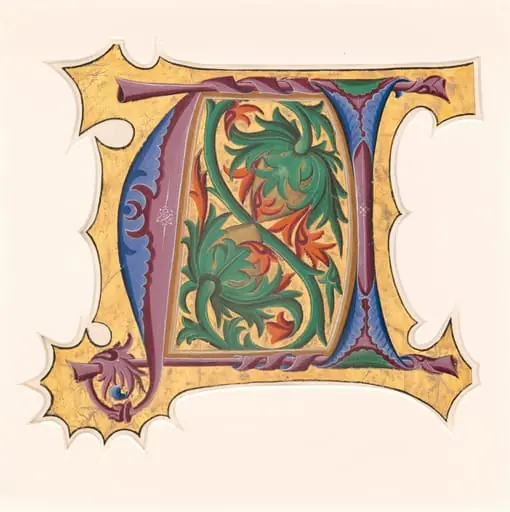 Initial U (?), by Master of the Cypresses
