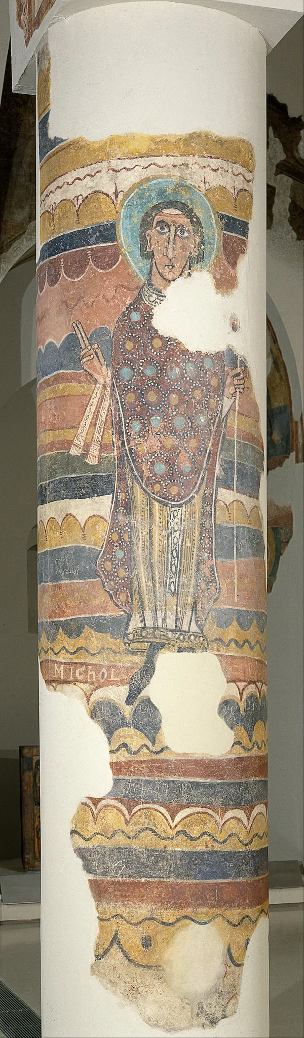 Saint Nicholas from Santa Maria de Taüll, by Master of the Day of Judgement, unspecified, 1123
