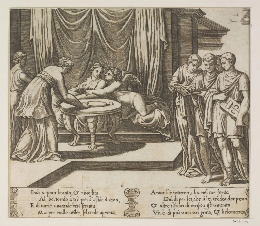 Illustrations to Apuleius, by Master of the Die, 1534