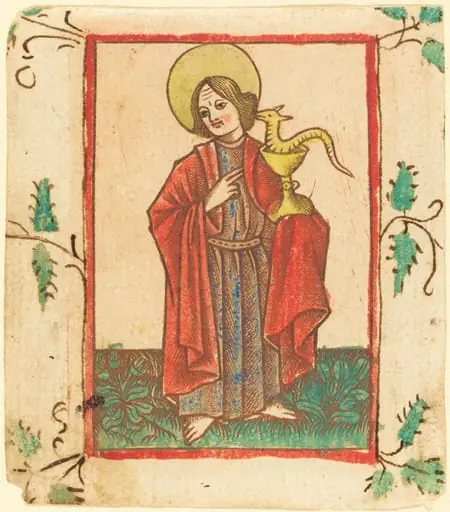Saint John the Evangelist, by Master of the Dutuit Mount of Olives