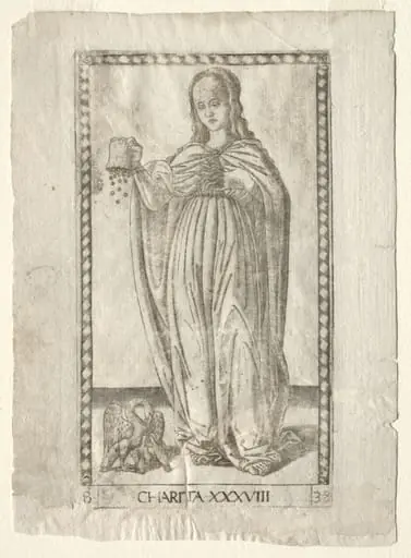Charity (from the Tarocchi, series B: Cosmic Principles & Virtues, #38)