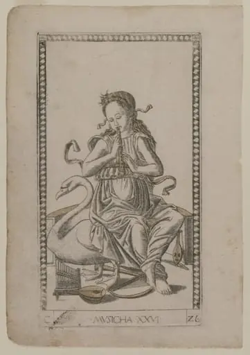 Music (from the Tarocchi, series C:  Liberal Arts, #26)