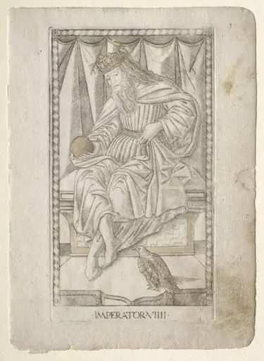 The Emperor (from the Tarocchi, series E: Conditions of Man, #9)