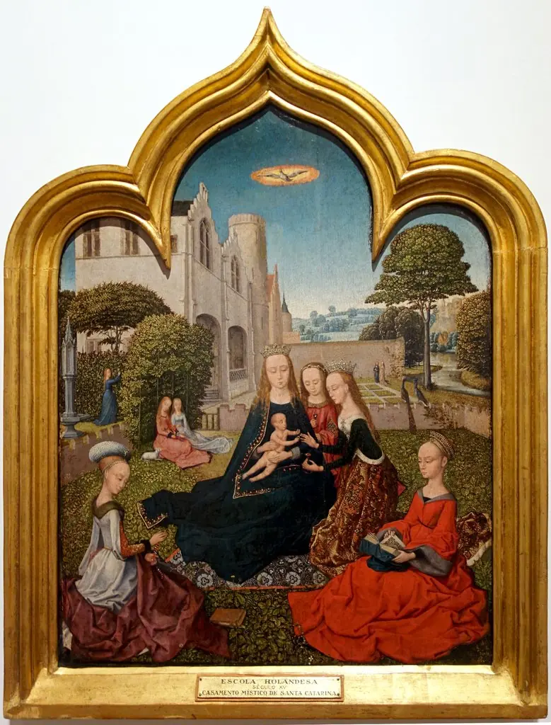 The mystic marriage of St. Catherine
