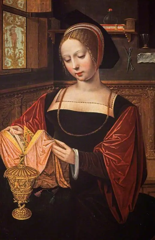 St Mary Magdalene Reading, by Master of the Female Half-Lengths