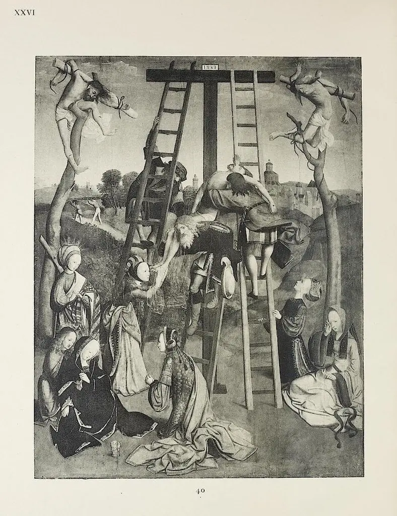 Descent from the Cross, by Master of the Figdor Deposition