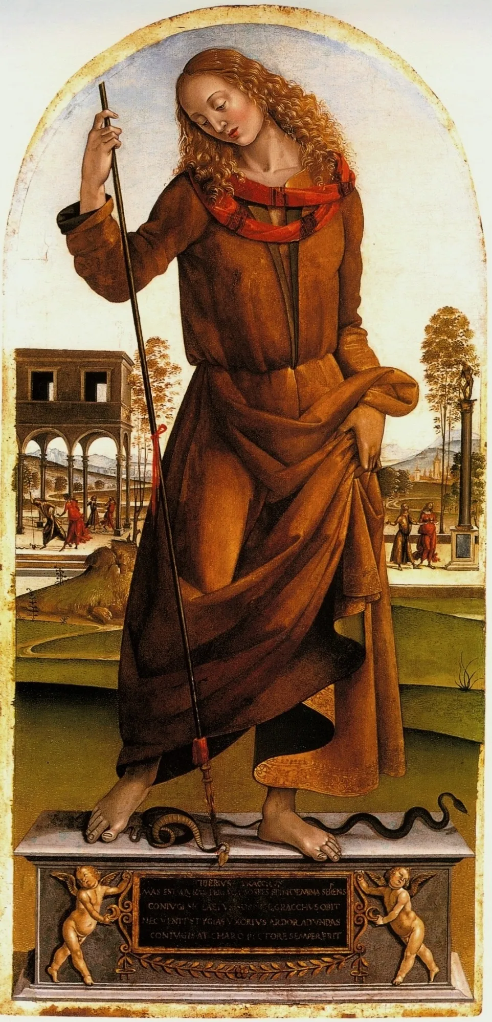 Tiberius Gracchus, by Master of the Griselda Legend, oil