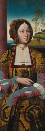Saint Catherine, by Master of the Holy Blood