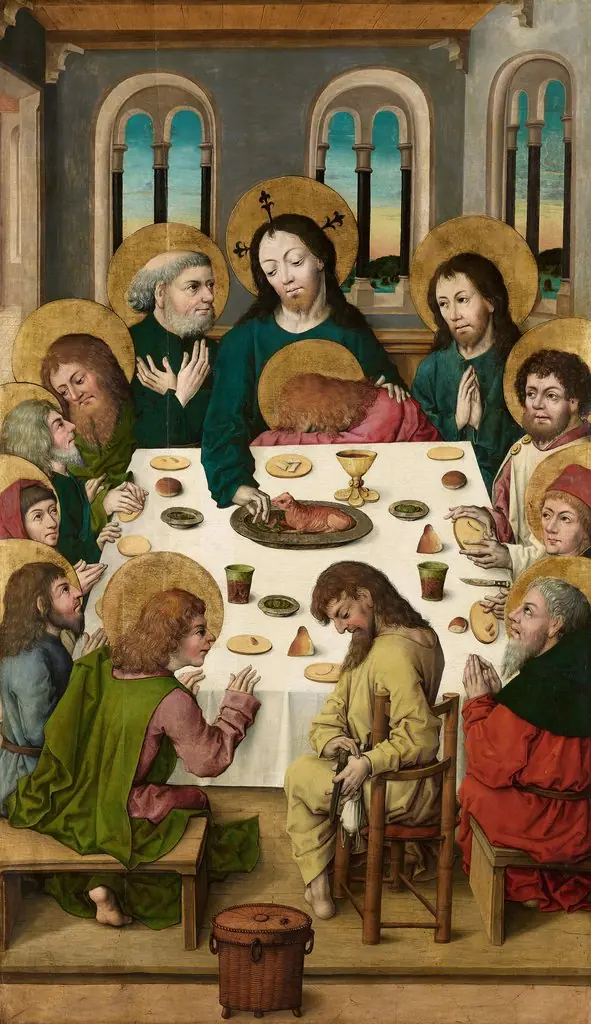 The Last Supper, by Master of the Housebook