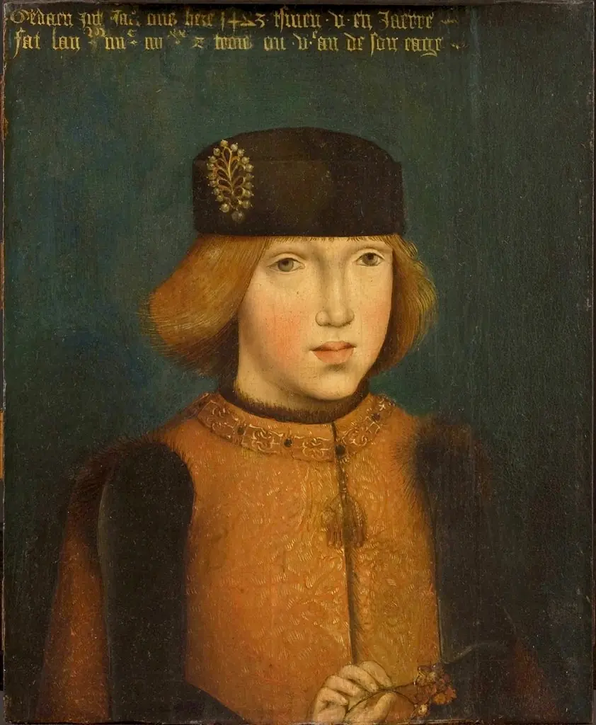 Philip the Fair as a child, by Master of the Legend of the Magdalene